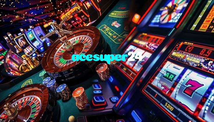 acesuper24 casino presented on mobile device in Pakistan with slots and live games
